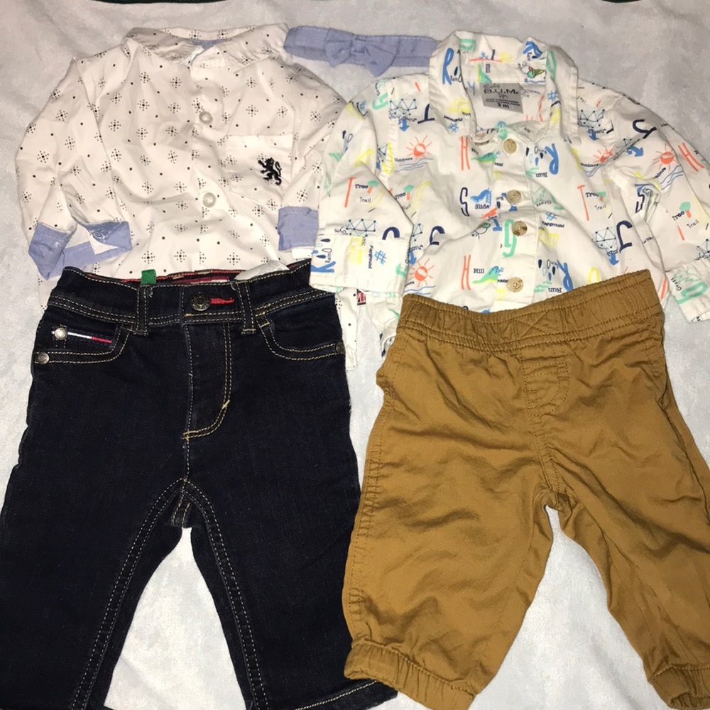 2 sets baby boy 3-6 and 3 months old